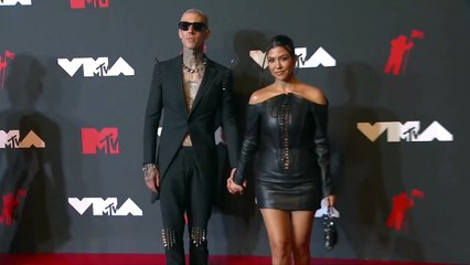 Travis Barker Sniffs Kourtney Kardashian’s Feet As She Lays On Top Of Him