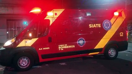 Passageira de Gol fica ferida após forte batida no Centro de Cascavel