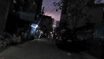Evening Scene on Guerrero Street in Ermita, Manila City, Philippines