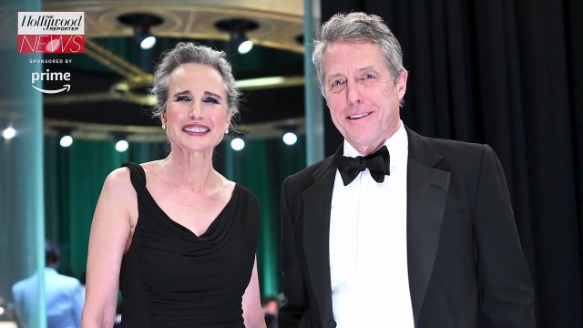 Hugh Grant Has Awkward 2023 Oscars Red Carpet Interview With Ashley Graham | THR News