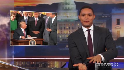 Trevor Noah Pokes Fun at Trump for 'Phony Claims' | THR News