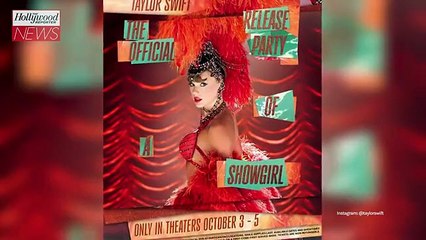 Taylor Swift's 'The Life of a Showgirl' Hits Box Office With $33M, 'The Smashing Machine' Falls Flat With $6M | THR News Video