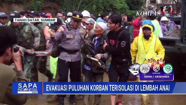 Tim SAR Gabungan Evakuasi Warga yang Terisolasi di Lembah Anai Pasca Banjir Bandang | SAPA PAGI