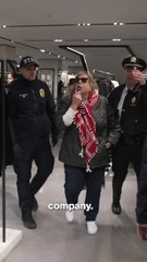 Anti-Israel protesters disrupt Black Friday shoppers on NYC's ritzy Fifth Avenue