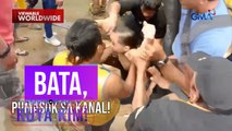 Bata, na-stuck sa kanal matapos tangayin ng rumaragasang tubig-kanal! | Dami Mong Alam, Kuya Kim!