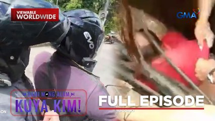 Bata, na-stuck sa kanal!; Motor, nawalan ng preno sa matarik na daan! | Dami Mong Alam, Kuya Kim!