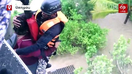 டிட்வா புயலால் வெள்ளம் - தத்தளிக்கும் இலங்கை; உயிரிழப்பு 56 ஆக உயர்வு; 21 பேர் மாயம்