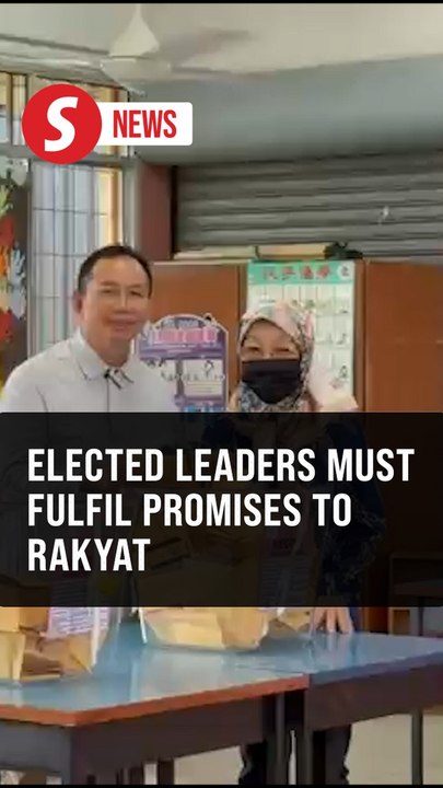 Sabah polls: Winners must fulfil pledges to rakyat, says PBS man