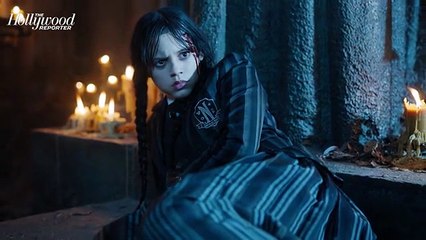 Jenna Ortega & Tim Burton Go One-on-One: Talking 'Wednesday,' Favorite Burton Film & More | THR Video
