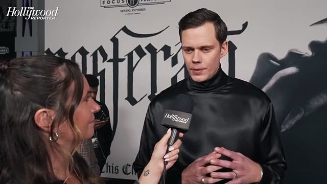 Bill Skarsgård Says He's Excited for This Beast to be Unleashed at 'Nosferatu' Premiere | THR Video