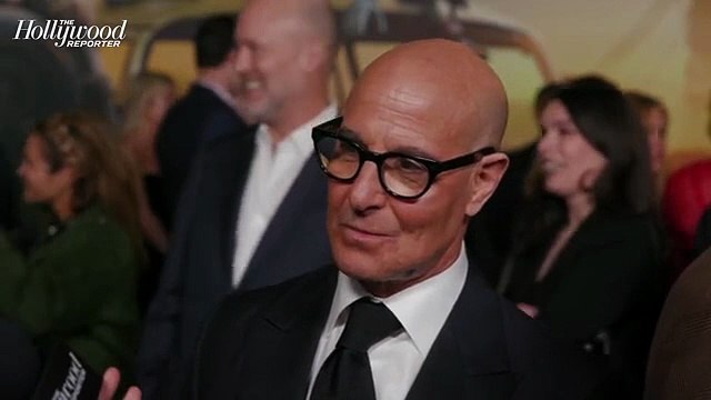 Stanley Tucci on 'Conclave' Awards Win & Reuniting With The Russo Brothers for 'The Electric State' | THR Video