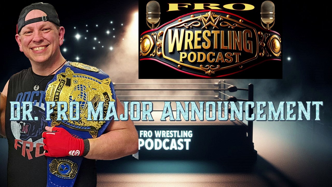 Dr. Fro with a Major Announcement!