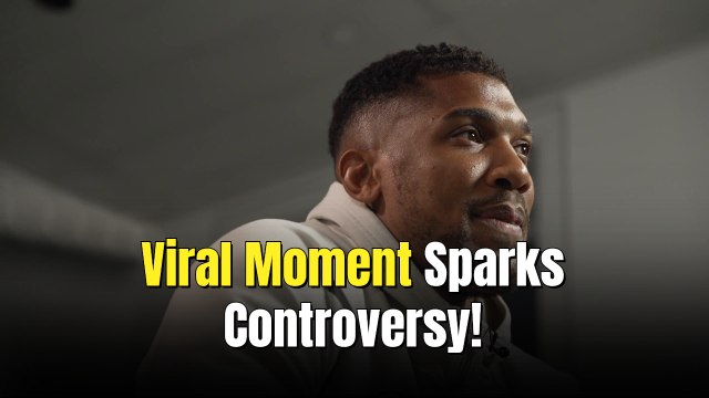 Taylor Champ gets taken aback by Anthony Joshua’s size during Netflix interview; Fans debate whether she was flirting or just doing her job