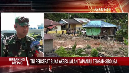 Terbaru! TNI Percepat Buka Akses Jalan Tapanuli Tengah-Sibolga untuk Distribusi Bantuan Logistik
