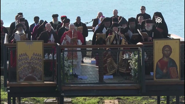 Papa 14. Leo, İznik'te düzenlenen ayine katıldı