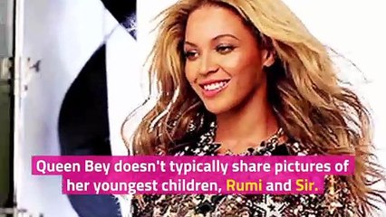 Beyoncé Shares Rare Photos Of Her Twins