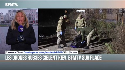 Guerre en Ukraine: une attaque de drones russe sur Kiev fait au moins un mort et 11 blessés