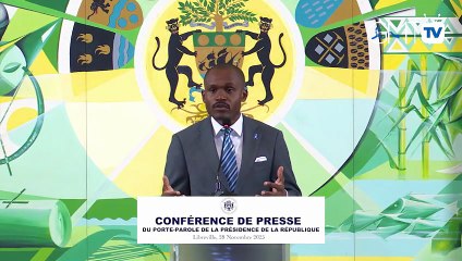[#Déclaration] Présidence de la République gabonaise : conférence de presse du 28 novembre 2025