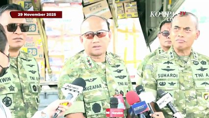 TNI AU Didistribusikan 76.500 Ton ke Daerah Bencana Sumatera Utara hingga Aceh
