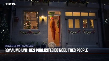 Royaume-Uni: coup d'envoi des fêtes avec des pubs de Noël très people