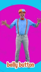 Blippi's Belly Button Dance! Learn about the Body! #blippi #cocomelon #shorts
