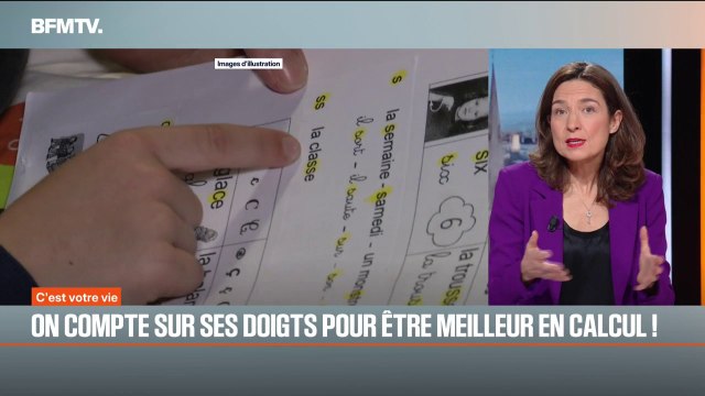 Le calcul sur les doigts, une étape indispensable pour aider les enfants à passer au calcul mental, selon une étude