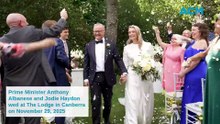 Prime Minister Anthony Albanese and Jodie Haydon wed in Canberra