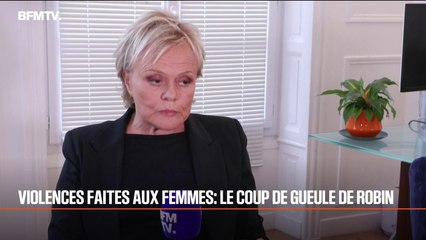 Violences faites aux femmes: le coup de gueule de la comédienne Muriel Robin