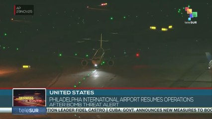 United States: Philadelphia International Airport resumes operations after bomb threat alert