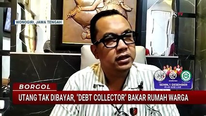 Gara-Gara Utang Tak Dibayar, Debt Collector Bakar Rumah Warga di Wonogiri | BORGOL