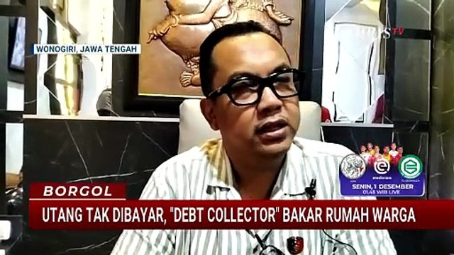 Gara-Gara Utang Tak Dibayar, Debt Collector Bakar Rumah Warga di Wonogiri | BORGOL