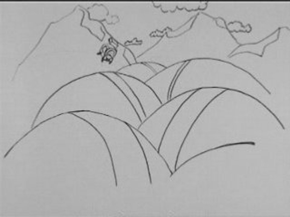 Voiture qui roule, qui roule