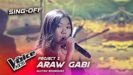 The Voice Kids Philippines: Alliyah Rodriguez gives a new flavor to 'Araw-Gabi'! | Sing Offs