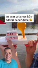 Construa um barco a jato de brinquedo usando um balão! 🎈🛥️💨