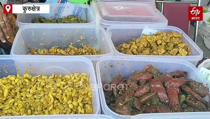 अंतर्राष्ट्रीय गीता महोत्सव 2025: यमुनानगर की पूनम के स्टॉल में उमड़ी भीड़, लोगों को भा रहा बांस का अचार और मुरब्बा