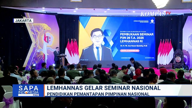 Perkuat Wawasan Kebangsaan Lemhannas Gelar Seminar Nasional | SAPA PAGI