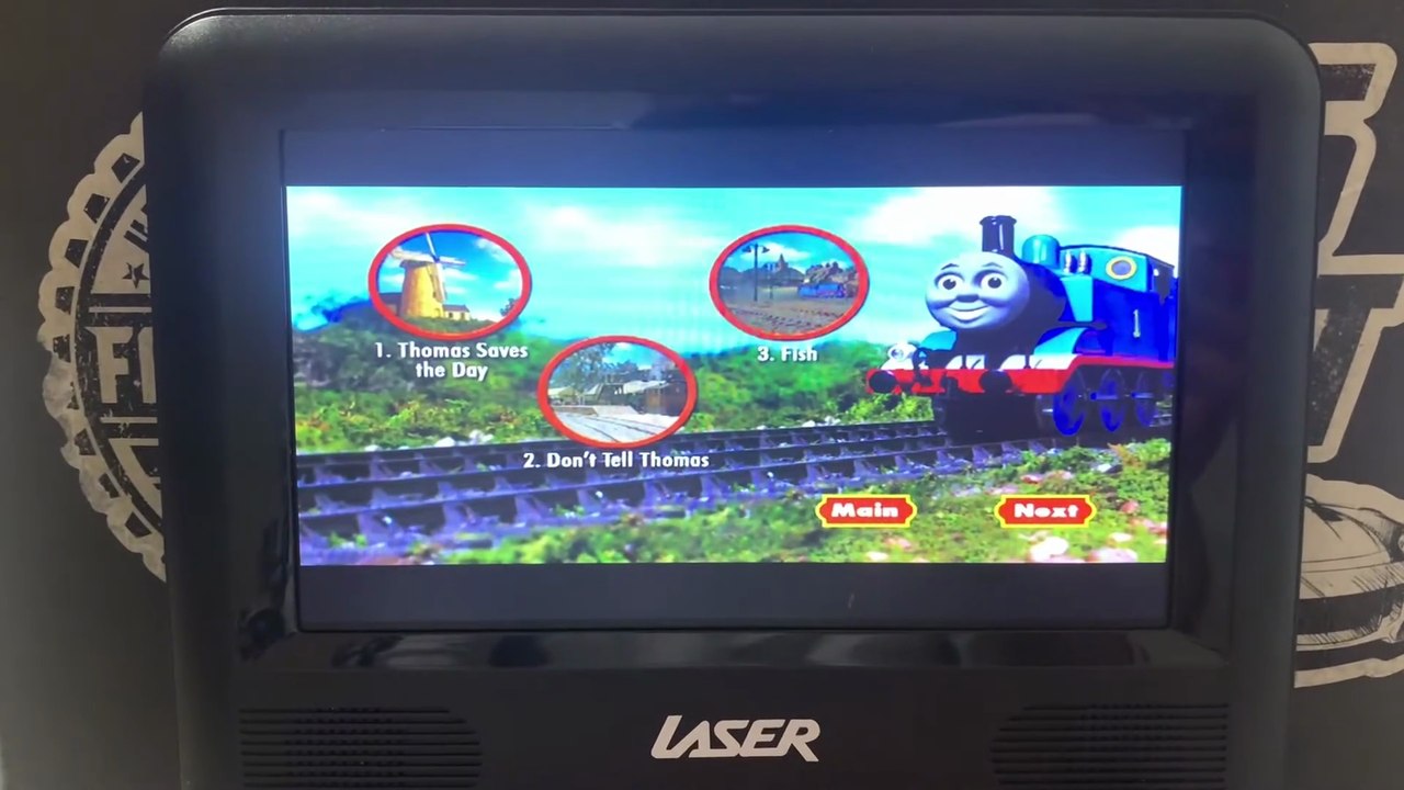 Thomas and Friends Peep! Peep! Hurray! Three Cheers For Thomas 2005 DVD Menu Walkthrough Australia