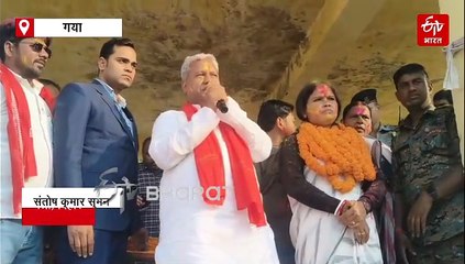 बिहार में बुलडोजर से सिर्फ अतिक्रमण नहीं हटाया जाता, मंत्री पर फूल भी बरसाए जाते हैं