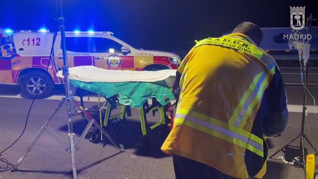 Dos muertos y un herido grave en tres atropellos en una noche negra en las carreteras de Madrid