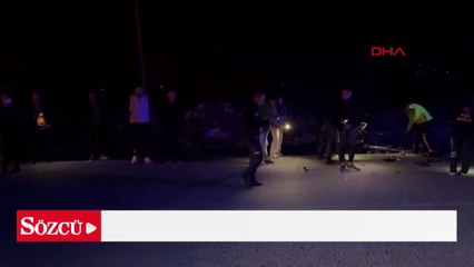 Ekipler seferber oldu! Telefon ışığıyla yol ortasında diş aradılar