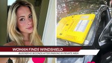 Woman Finds Windshield Blocker 45 Seconds After Parking in Private Area