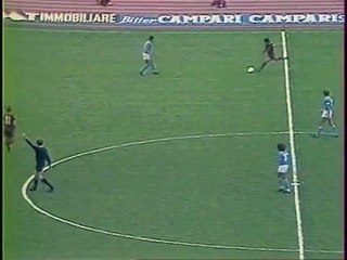 AS ROMA  - NAPLES  - 1983 - SAISON 1983/1984 -