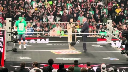 Dominik Mysterio Confronts John Cena, Disrespects Triple H - WWE Raw 11/10/2025