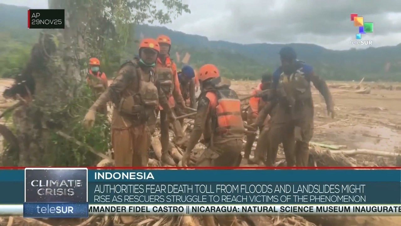 Indonesia: Rescuers struggle to reach victims in Sumatra floods