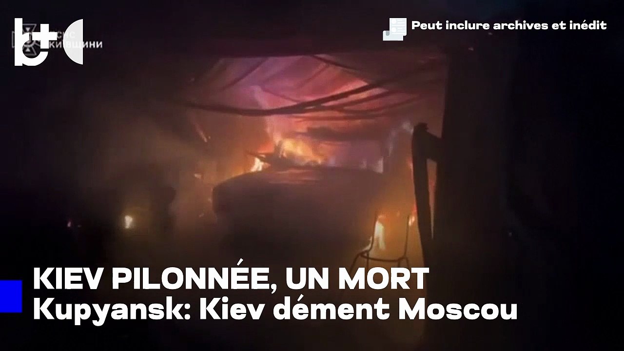 Missiles russes frappent Kiev / Russie poursuit offensive aérienne, guerre sur les fronts