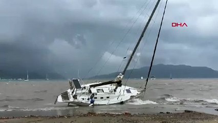 Meteoroloji uyarmıştı: İki ilde sağanak ve fırtına hayatı felç etti