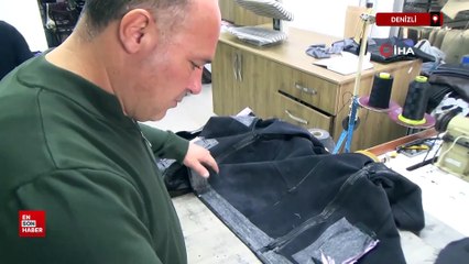 Denizli'de 36 yıllık deri ustasının çağrısı: Çırak yetişmiyor, meslek unutuluyor