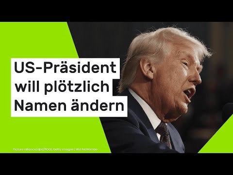 Donald Trump: Damit hat keiner gerechnet - US-Präsident will plötzlich Namen ändern