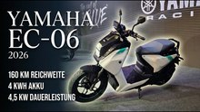 E-Roller für die Stadt: Yamaha EC-06 mit 4 kWh Akku