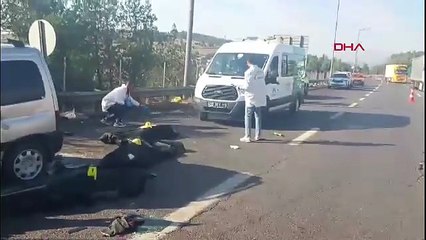 Mersin'de korkunç kaza: 3 ölü, 3 yaralı